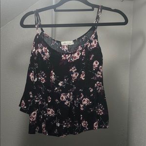 Off the shoulder adjustable shirt